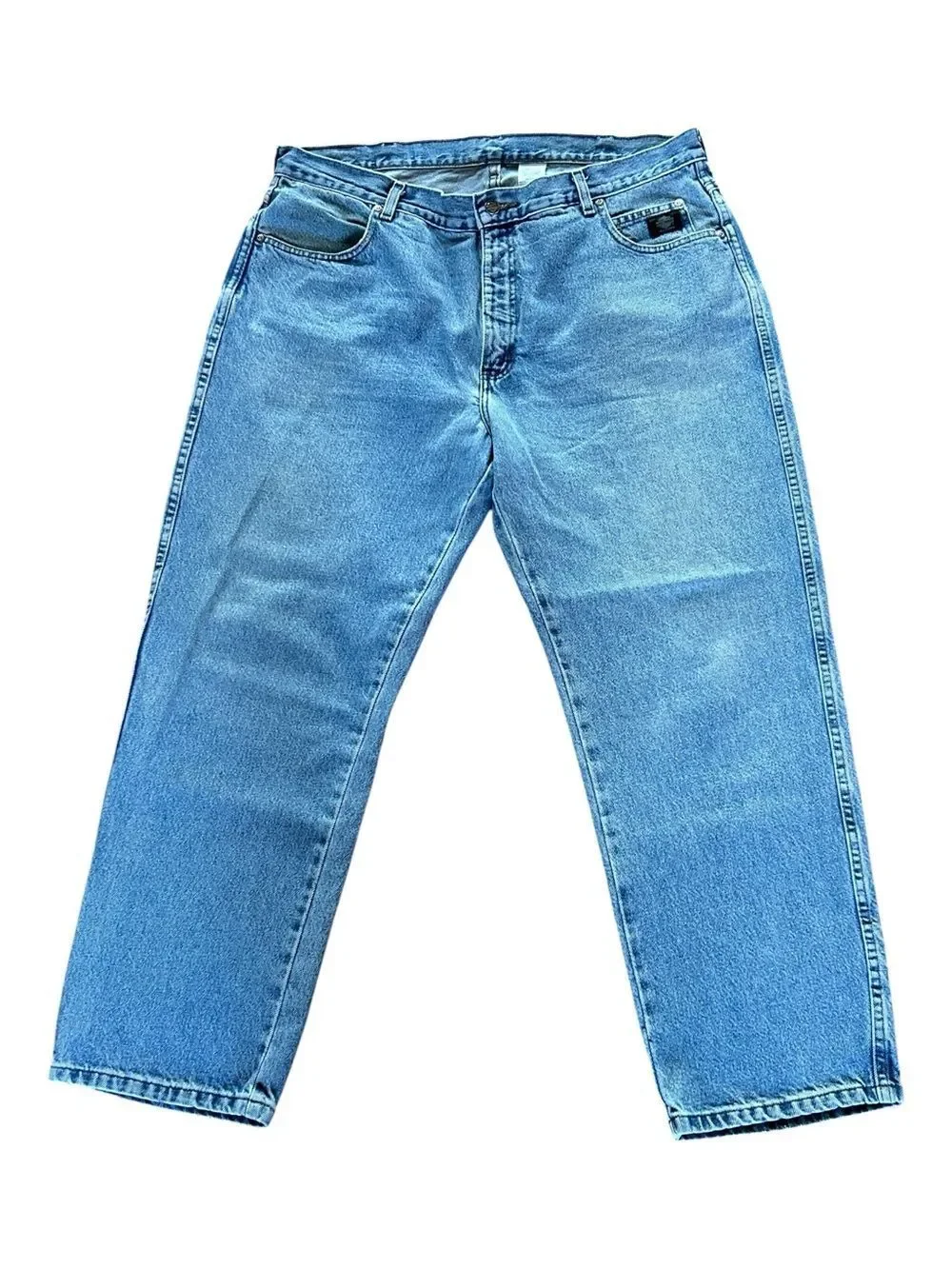 Harley Davidson Mens Relaxed Straight Jeans 40 x 30